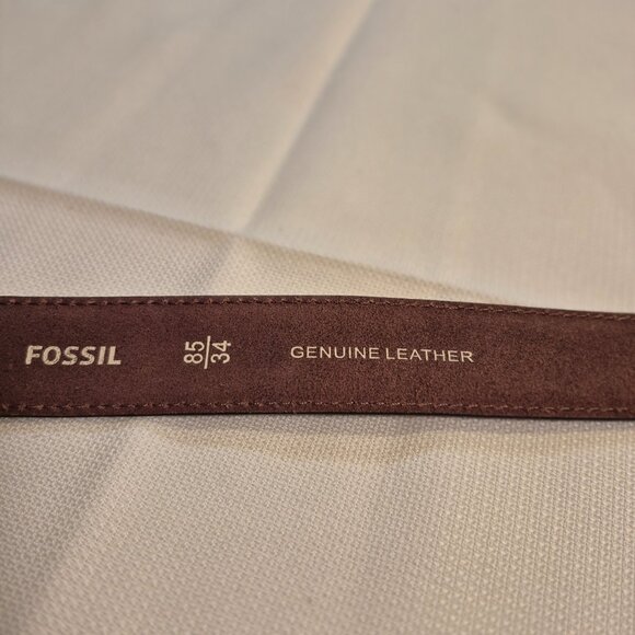 Fossil leather belt - Picture 7 of 9